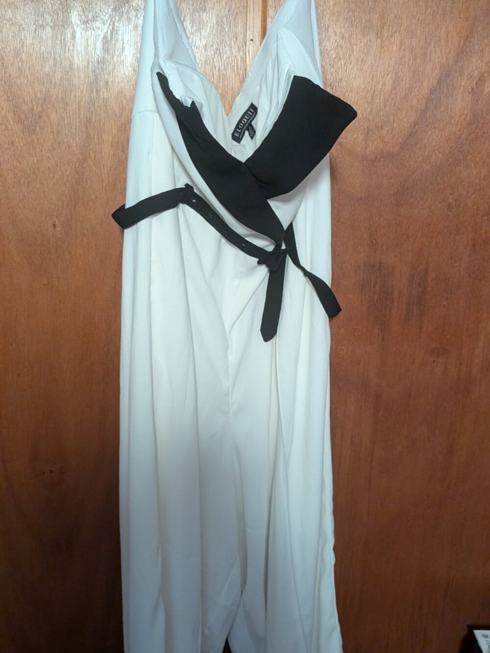 Eloquii Strapless Blazer Jumpsuit